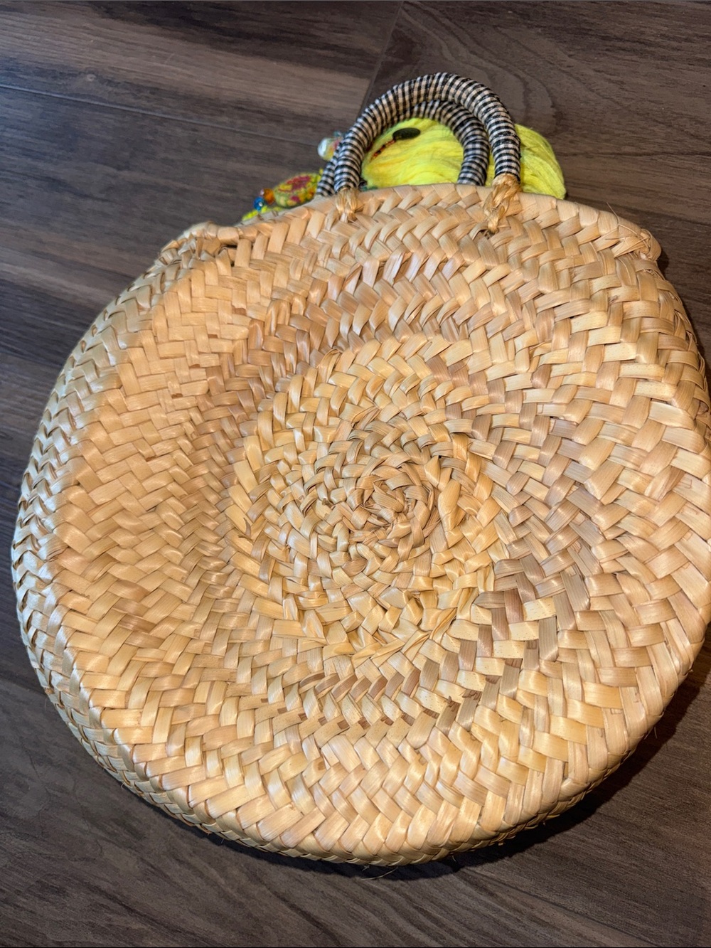 Evil eye straw bag - Picture 6 of 6